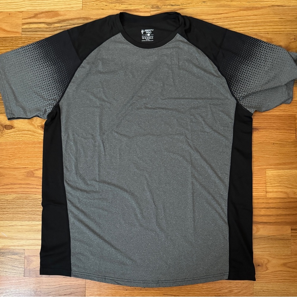 Liberty Pro 2 Pack Men’s Active Quick Dry Crew Neck T Shirts Size XXL - Picture 5 of 5